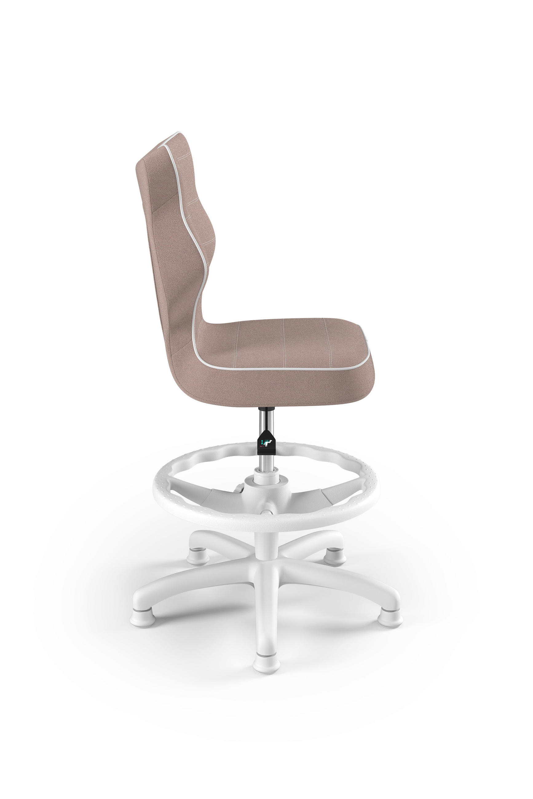 KINDERSTUHL Petit mit Fußstütze - Weiß, Textil (66/90/66cm) - RAUMHIRSCH FURNITURE