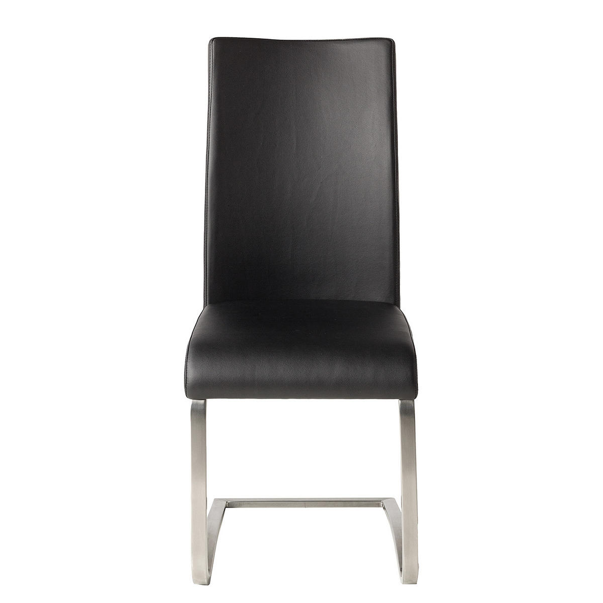 FREISCHWINGER - Edelstahlfarben/Schwarz, Kunststoff/Metall (43/103/52cm) - home24