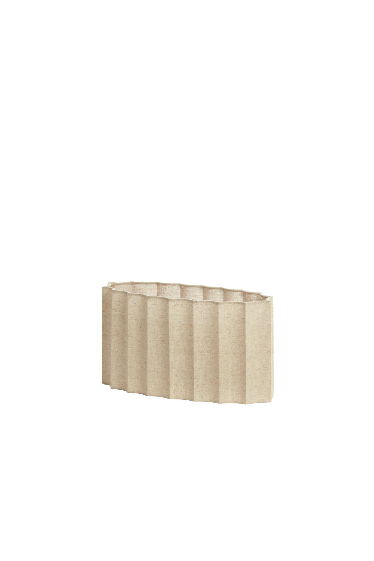 LAMPENSCHIRM Disli Braun 38/17,5/19 cm - Braun, Textil (38/17.5/19cm) - Light & Living