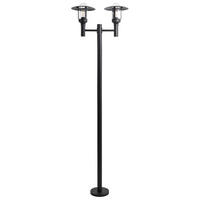 AUSSENLATERNE Schwarz Tizu - Schwarz, Metall (25/57/200cm) - Beliani