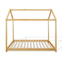 KINDERBETT Hellbraun 80/160 cm - Hellbraun, Holz (1/160/80cm) - Mobili Rebecca