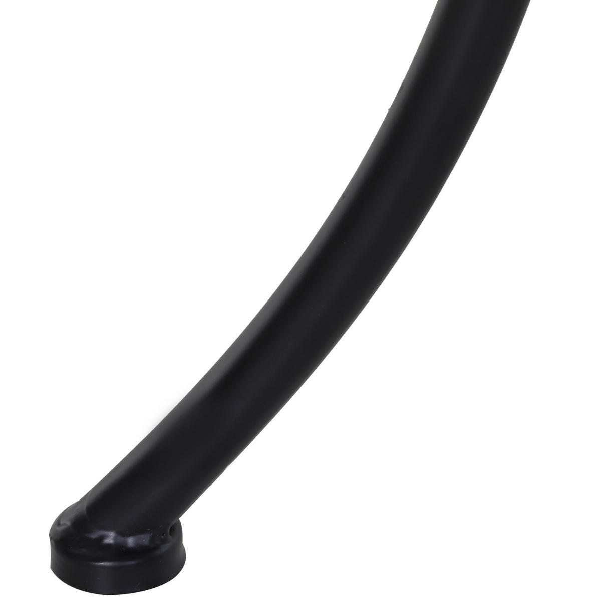 BEISTELLTISCH 45/45/50 cm schwarz aus Metall mit Mesh-Tischplatte - Weiß, Metall (45/45/50cm) - OKWISH