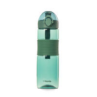 FLASCHE Poppie grün 600 ml - Grün, Kunststoff (0.6L) - Homla