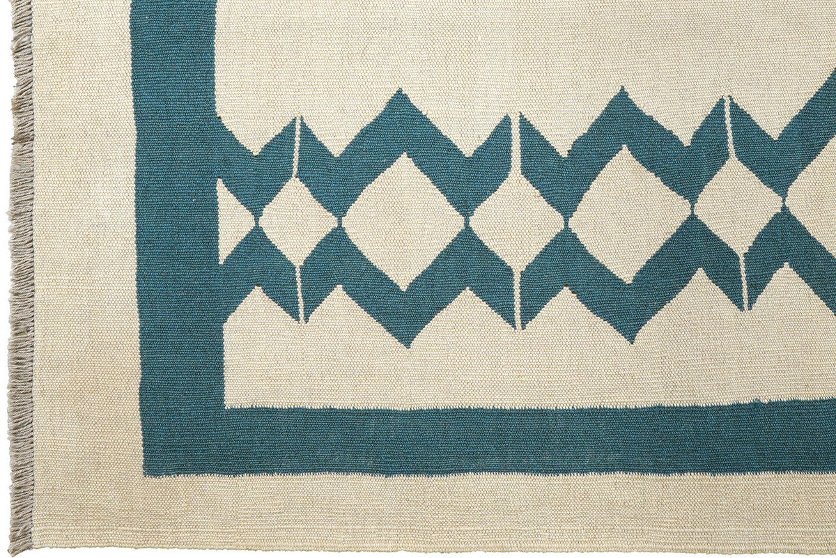 HANDWEBTEPPICH Kelim Gashgai Beige 196/142 cm Schurwolle - Beige, Textil (142/196cm) - Looma