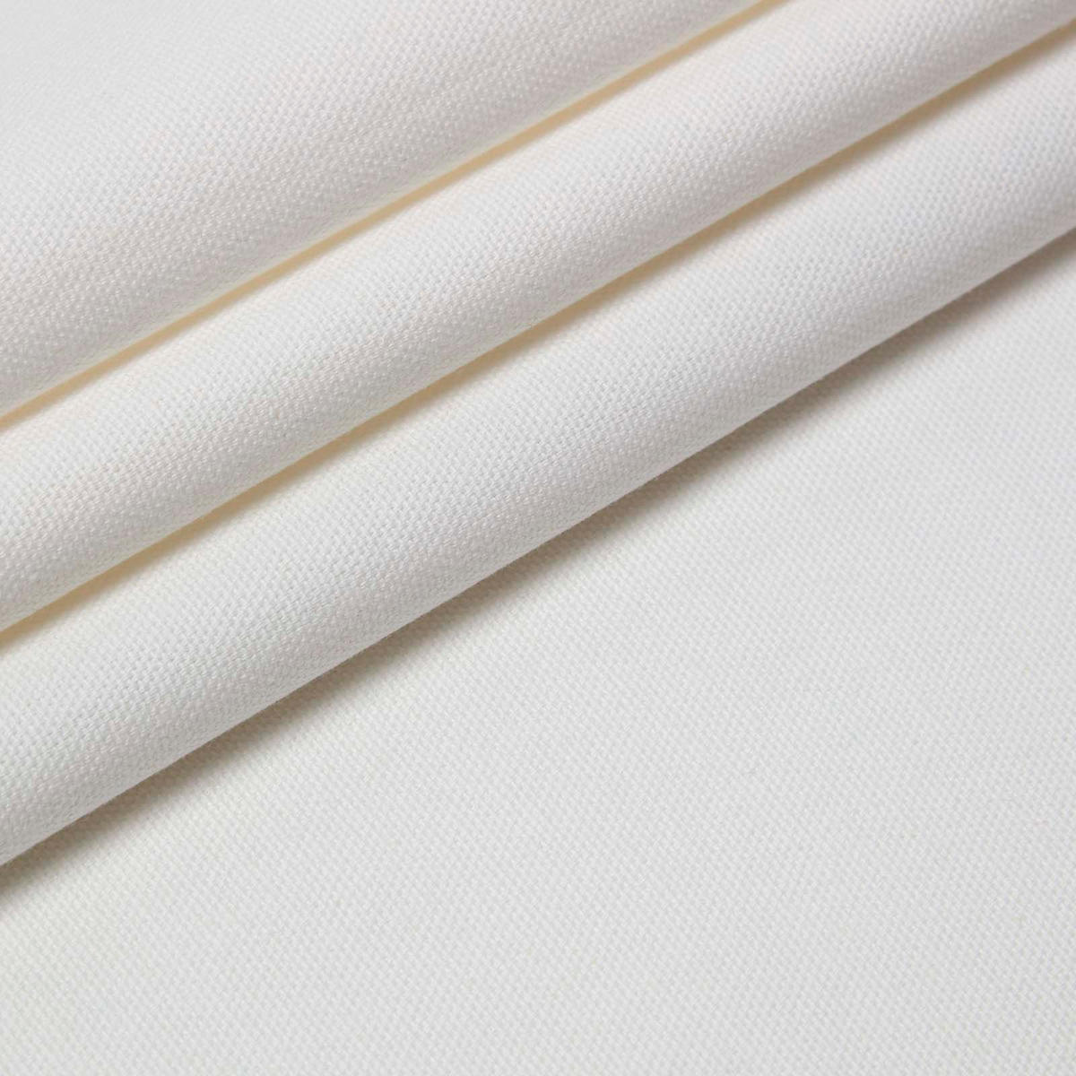 BAUMWOLLSTOFF Meterware offwhite, 150 cm - Creme, Textil (150/100cm) - Homescapes