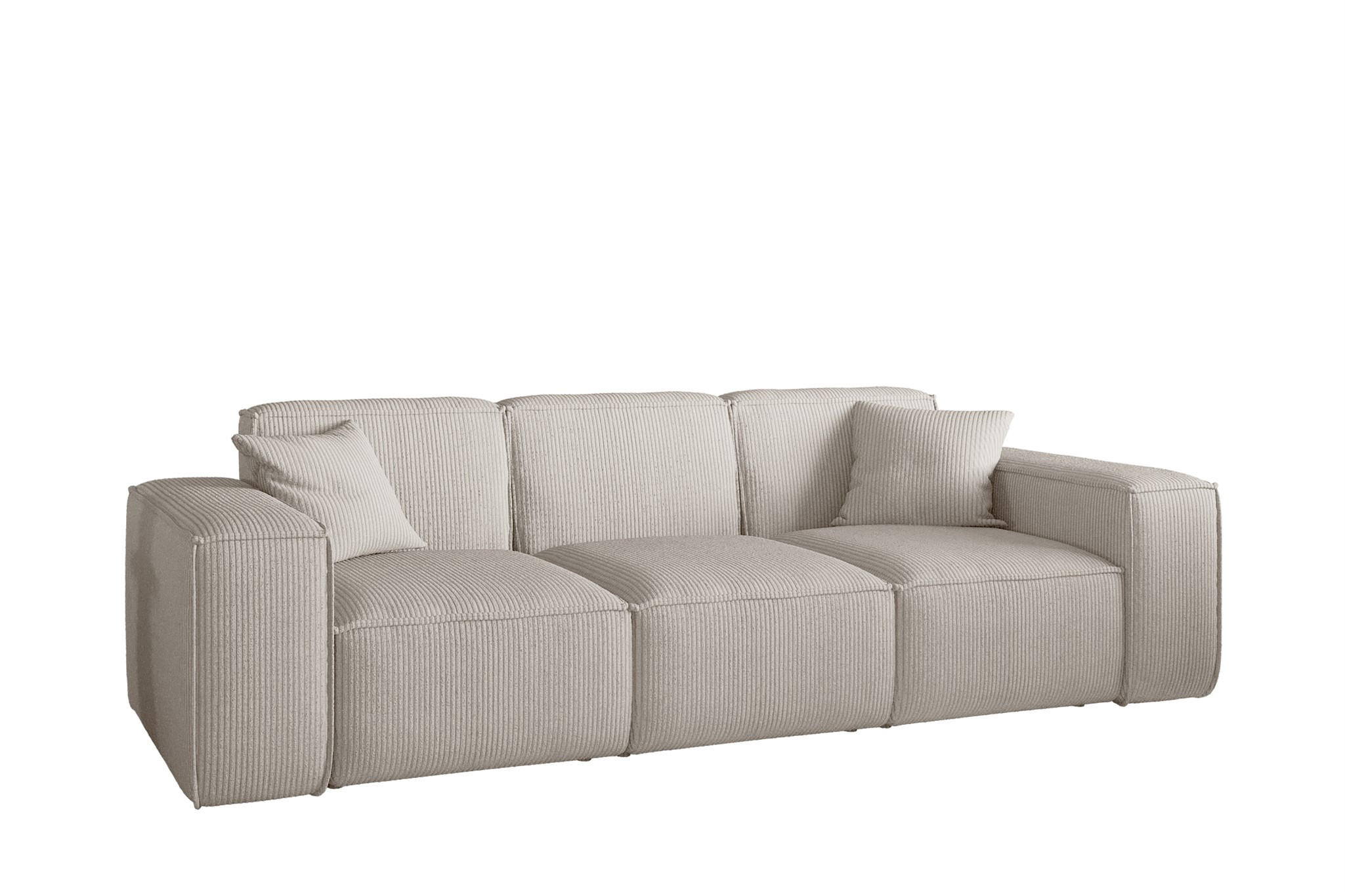 Fun Möbel Sofa Beige 225x73x88 cm