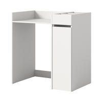 WASCHMASCHINENUMBAU Set weiß 2-teilig, Überbauschrank und Anstellregal 95 x 101 cm - Schwarz/Weiß, Holzwerkstoff/Kunststoff (95/101/60cm) - Inn.Furn