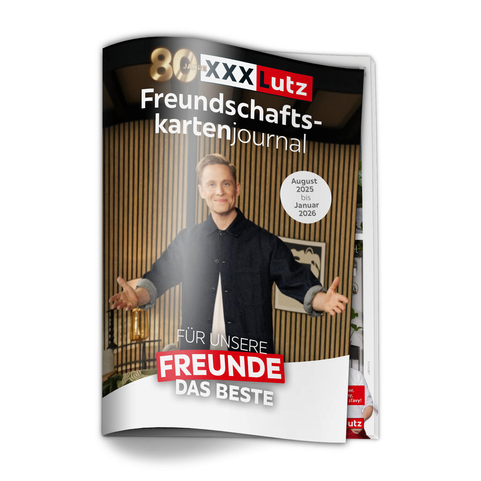 XXXLutz Freundschaftskartenjournal für unsere Freunde das Beste