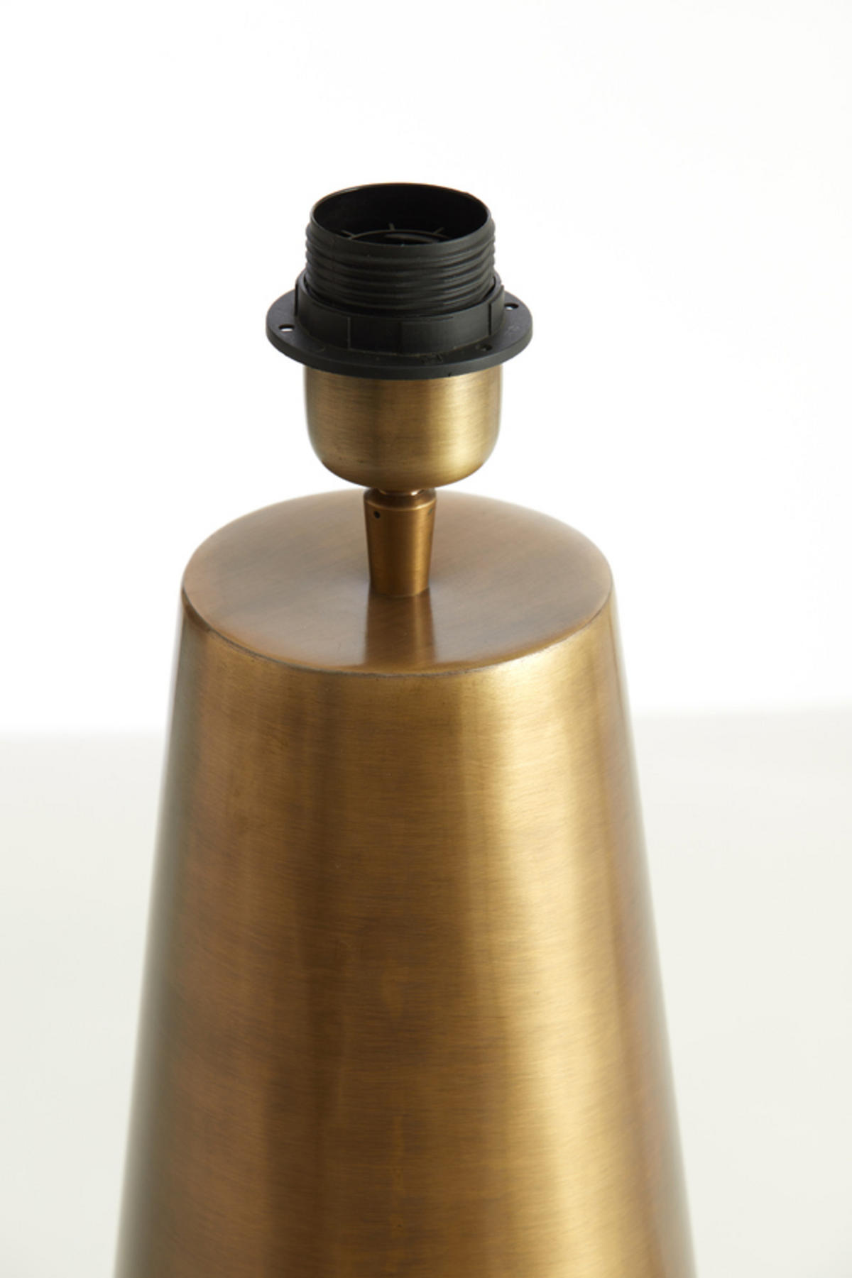 LAMPENFUSS Yelos Bronze Ø16,5/35 cm - Bronzefarben, Metall (16.5/16.5/35cm) - Light & Living