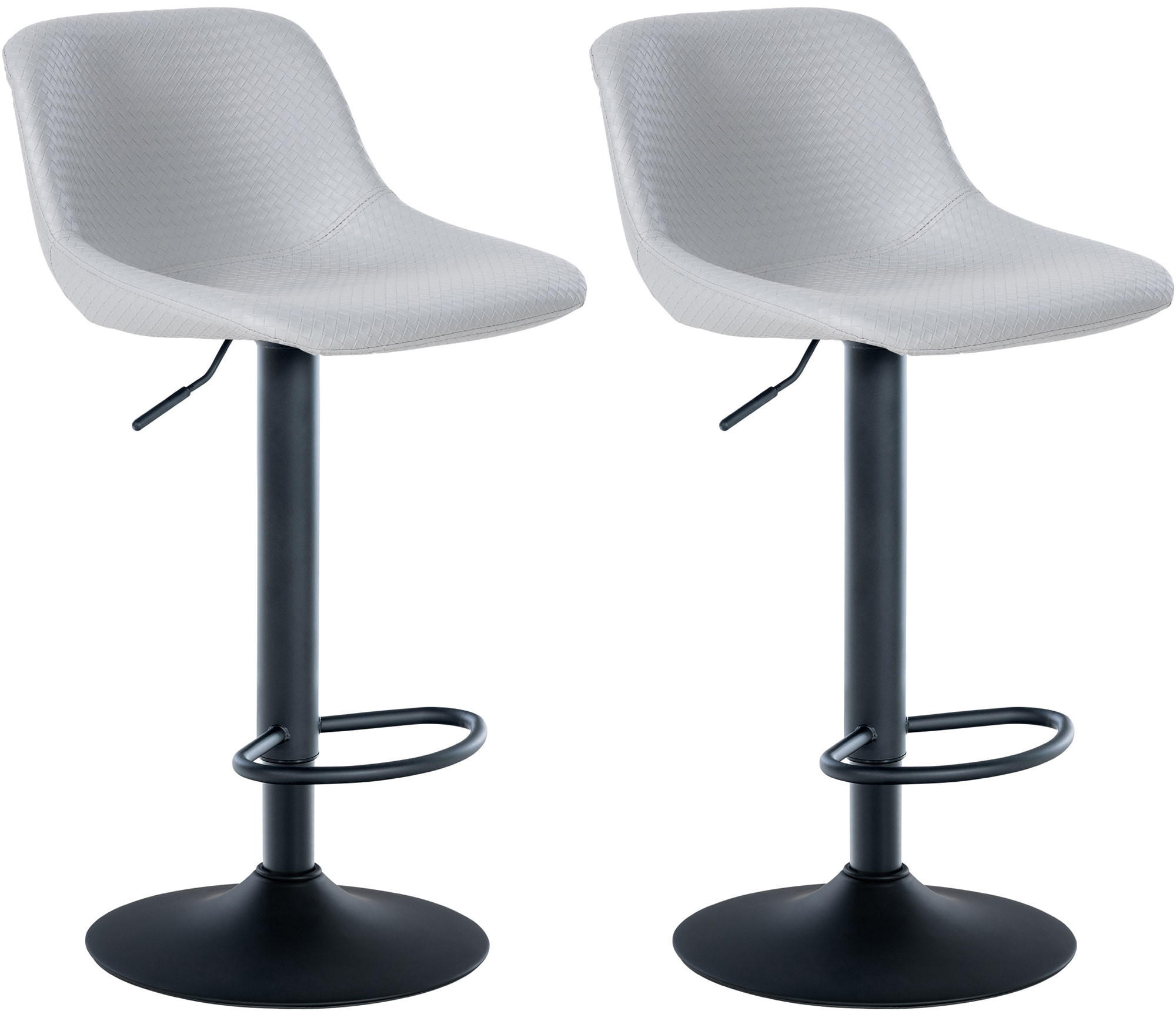 Deluke Barhocker Grau 43x79x49 cm