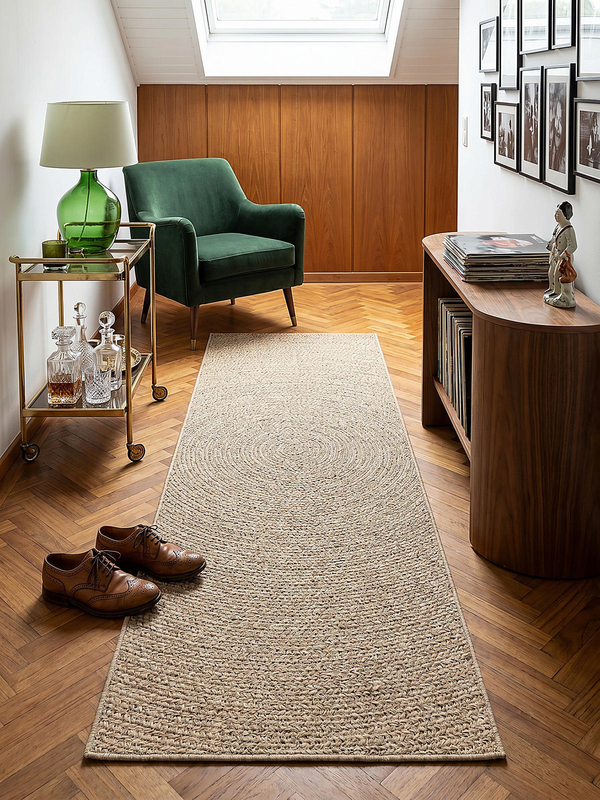 TEPPICHLÄUFER Berber CORDEV Polypropylen Natur 60 x 180 cm - Beige, Textil (60/180cm) - KADIMA DESIGN