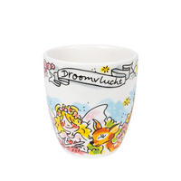 MINI-BECHER Traumflug in Bunt - 200 ml - Multicolor, Keramik (0.2L) - Blond Amsterdam