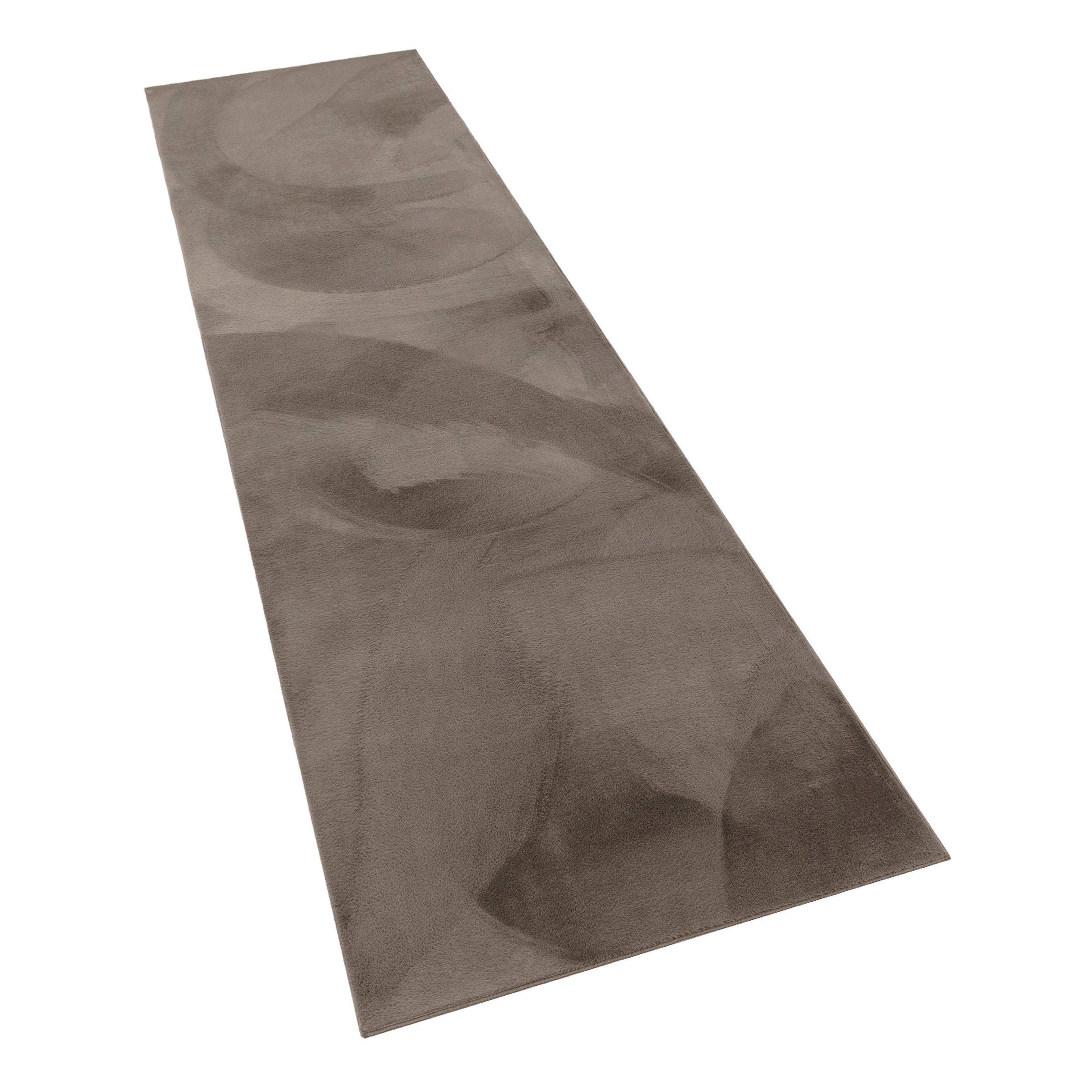 HOCHFLORTEPPICH 80/300 cm Soft 380 - Taupe, Textil (80/300cm) - Paco Home