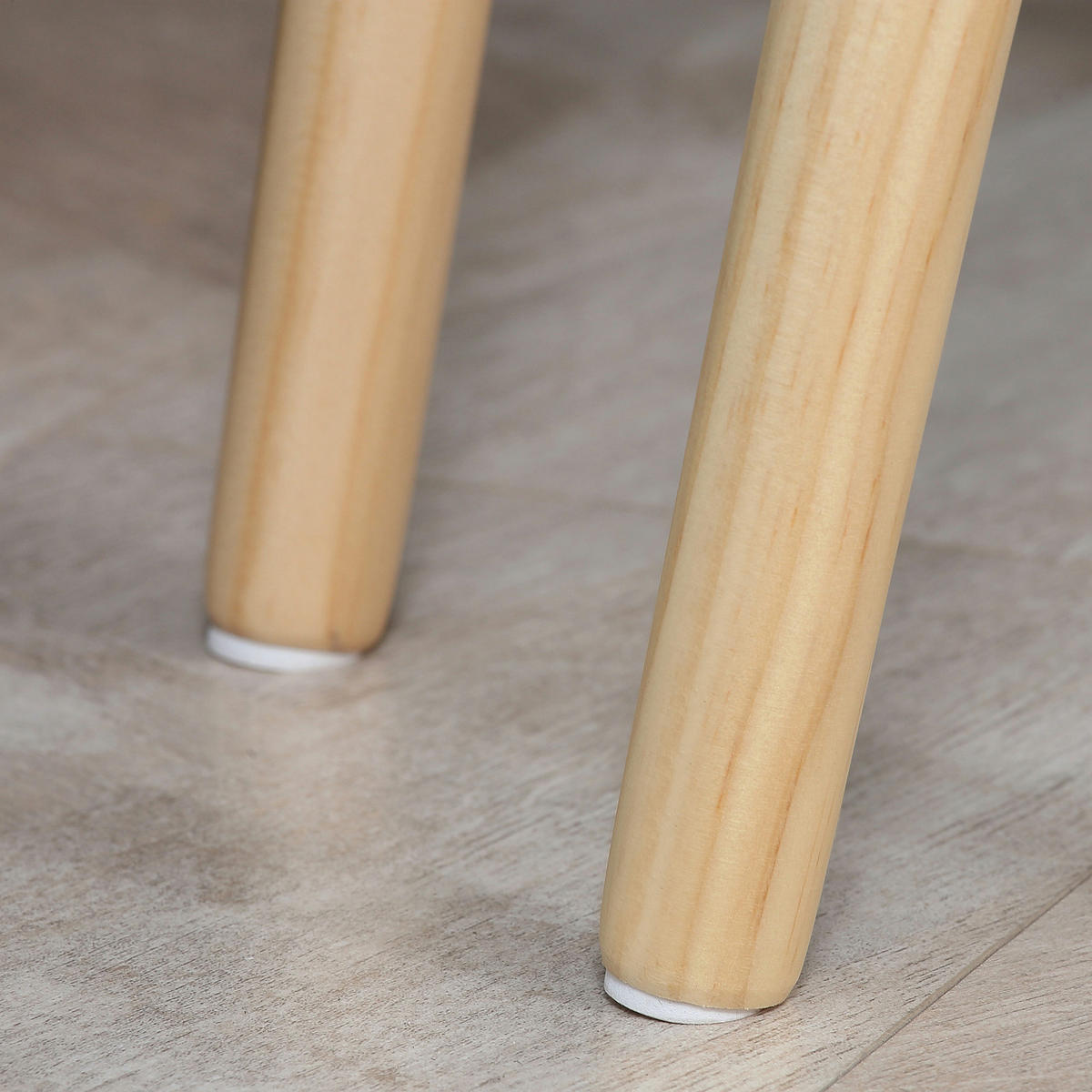 COUCHTISCH DE-15736 2er-Set nestbar, skandinavisches Design Weiß - Weiß, Holzwerkstoff (59.5/39.5/45cm) - ComfortXL