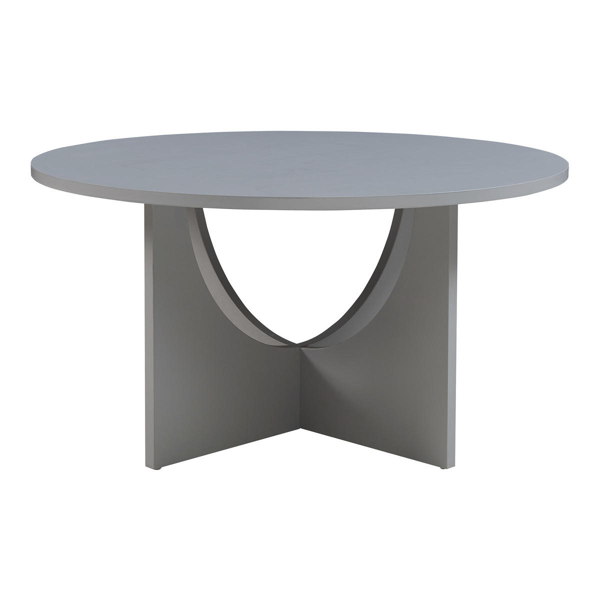 COUCHTISCH Rindal 80/42 cm - Hellgrau, Holzwerkstoff (80/80/41.5cm) - [en.casa]