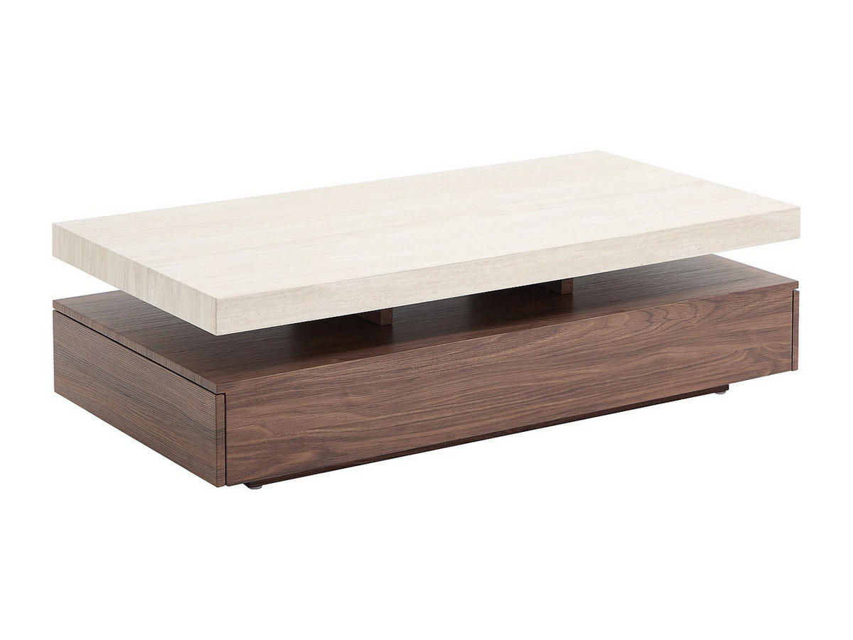 COUCHTISCH - 120 cm x 60 cm - holz - beige, naturfarben hell Felix - Beige/Naturfarben, Holz (60/120/35cm) - Vente-Unique