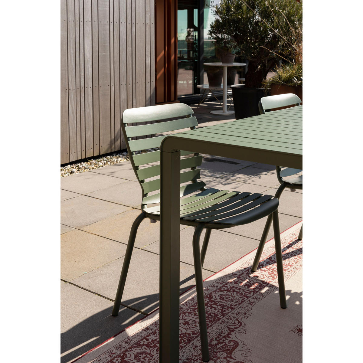 GARTENSTUHL Vondel Grün - 2 er Set - Grün, Metall (55.1/82.8/58.2cm) - Zuiver
