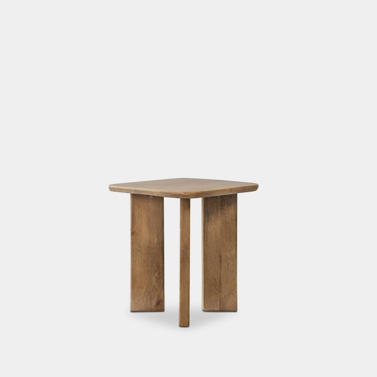 BEISTELLTISCH Rhea Natürlich 44 cm x 48 cm - Naturfarben, Holz (44/48/44cm) - Klast Home