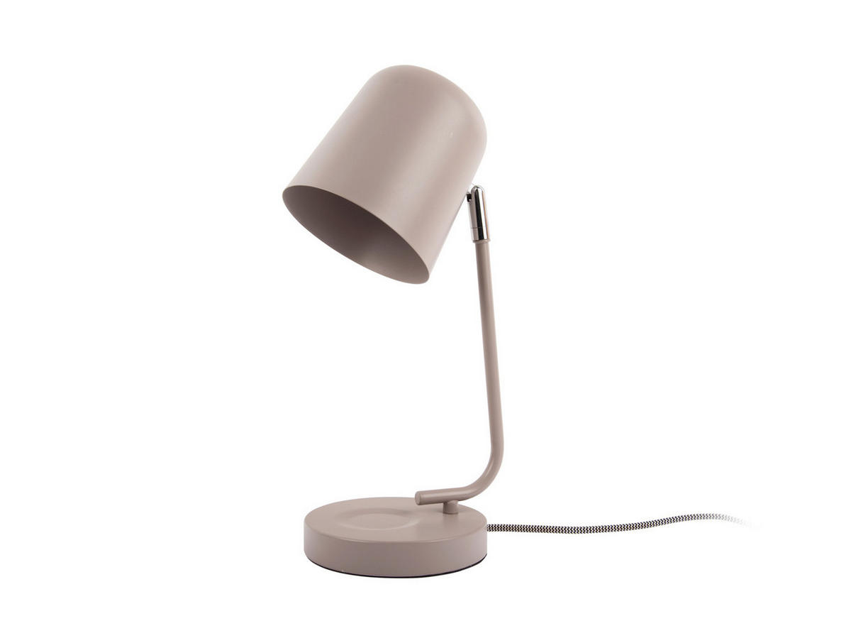 TISCHLAMPE Encantar 15/15/38 cm - Grau, Metall (15/15/38cm) - Leitmotiv