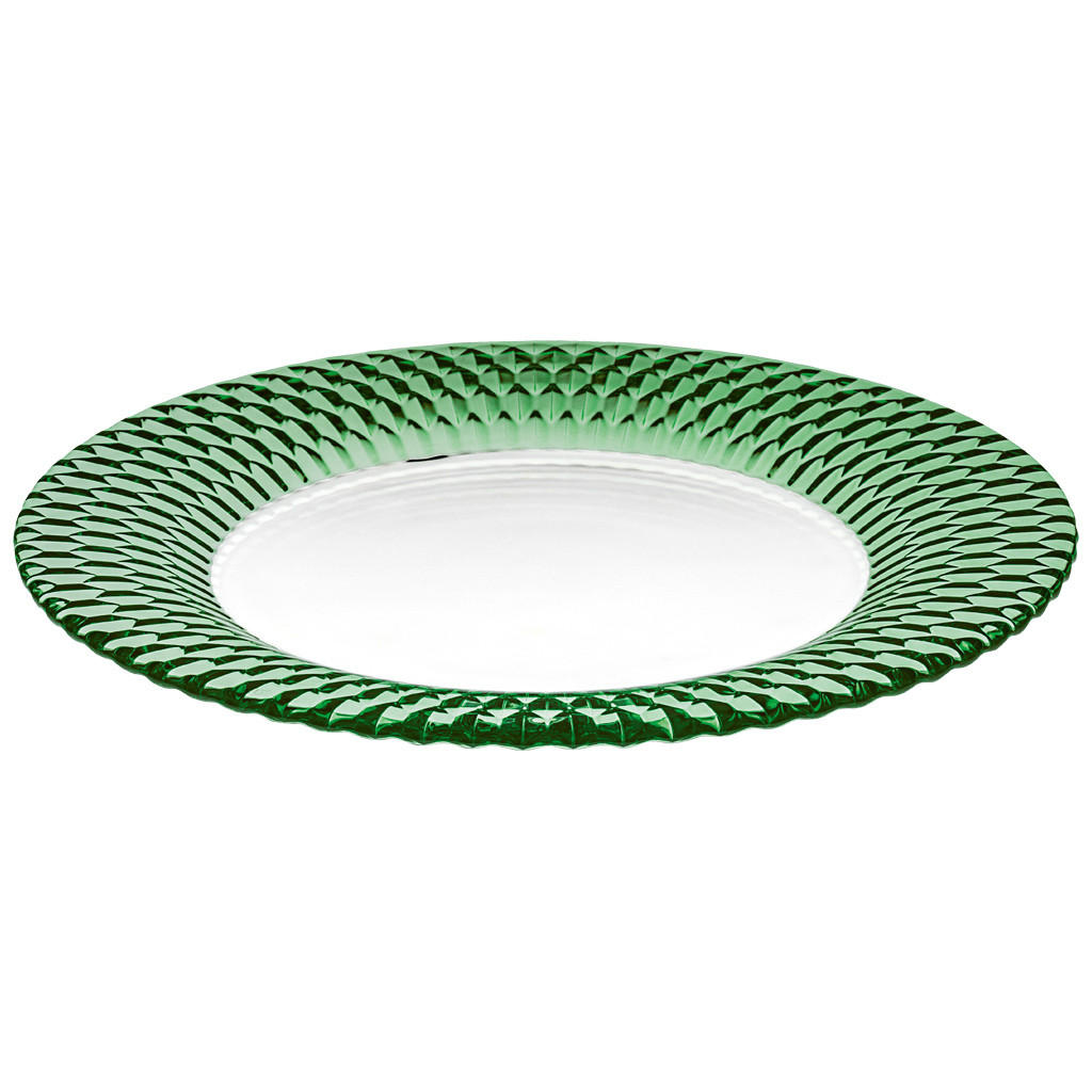 PLATZTELLER Boston Coloured grün ø 32 cm - Grün, Glas (32cm) - Villeroy & Boch