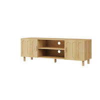 TV-SCHRANK 140 cm mit Stauraum für 55/65 Zoll, Eiche - Eichefarben, Holzwerkstoff (140/46/40cm)