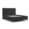 POLSTERBETT Vega 160/200 cm Anthrazit im Riva Stoff - Anthrazit/Naturfarben, Holz/Holzwerkstoff (160/200cm) - AltaBeds