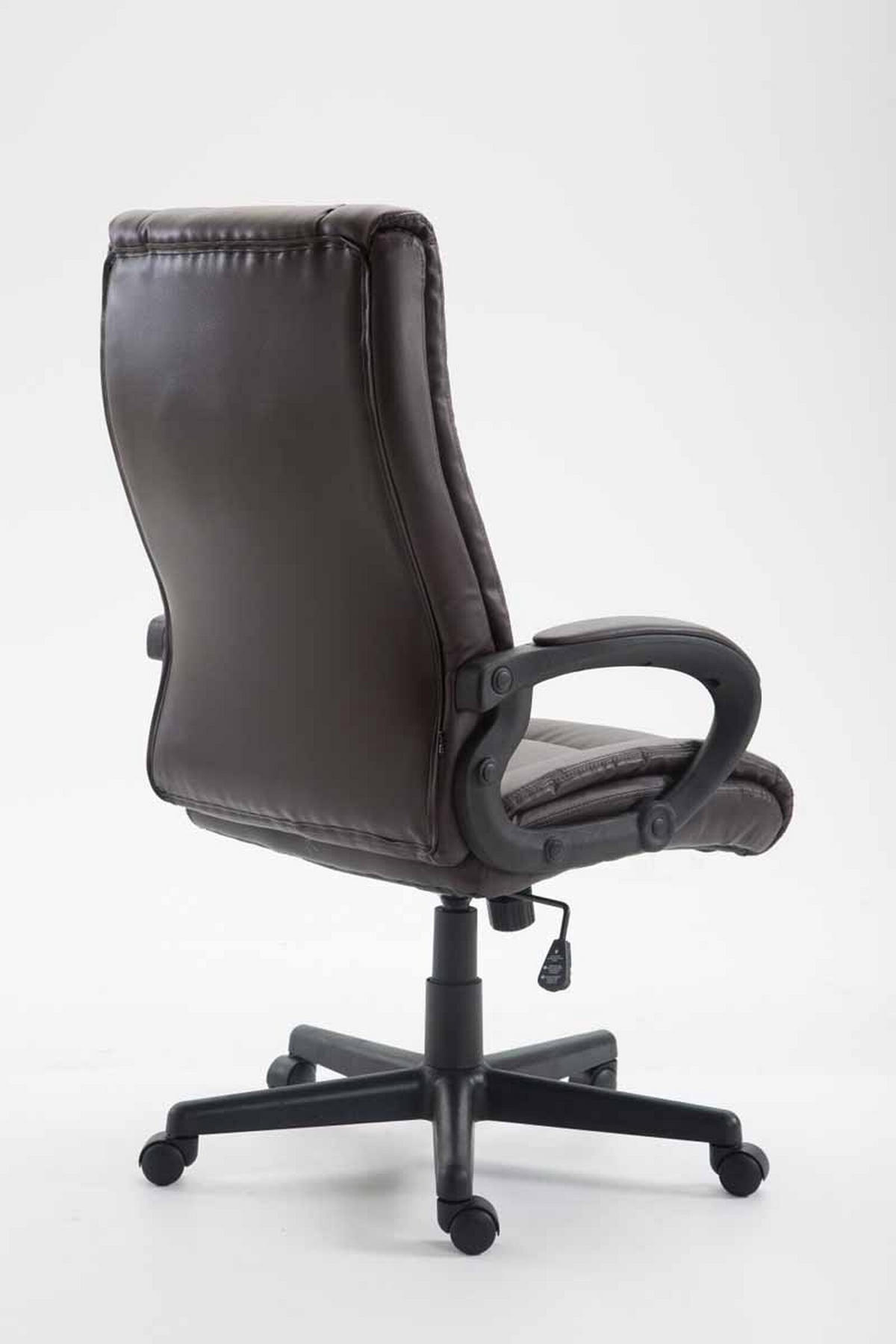 BÜROSTUHL Sportino XL, Kunstleder Braun - Braun, Kunststoff/Textil (66/116/70cm) - TPFLiving