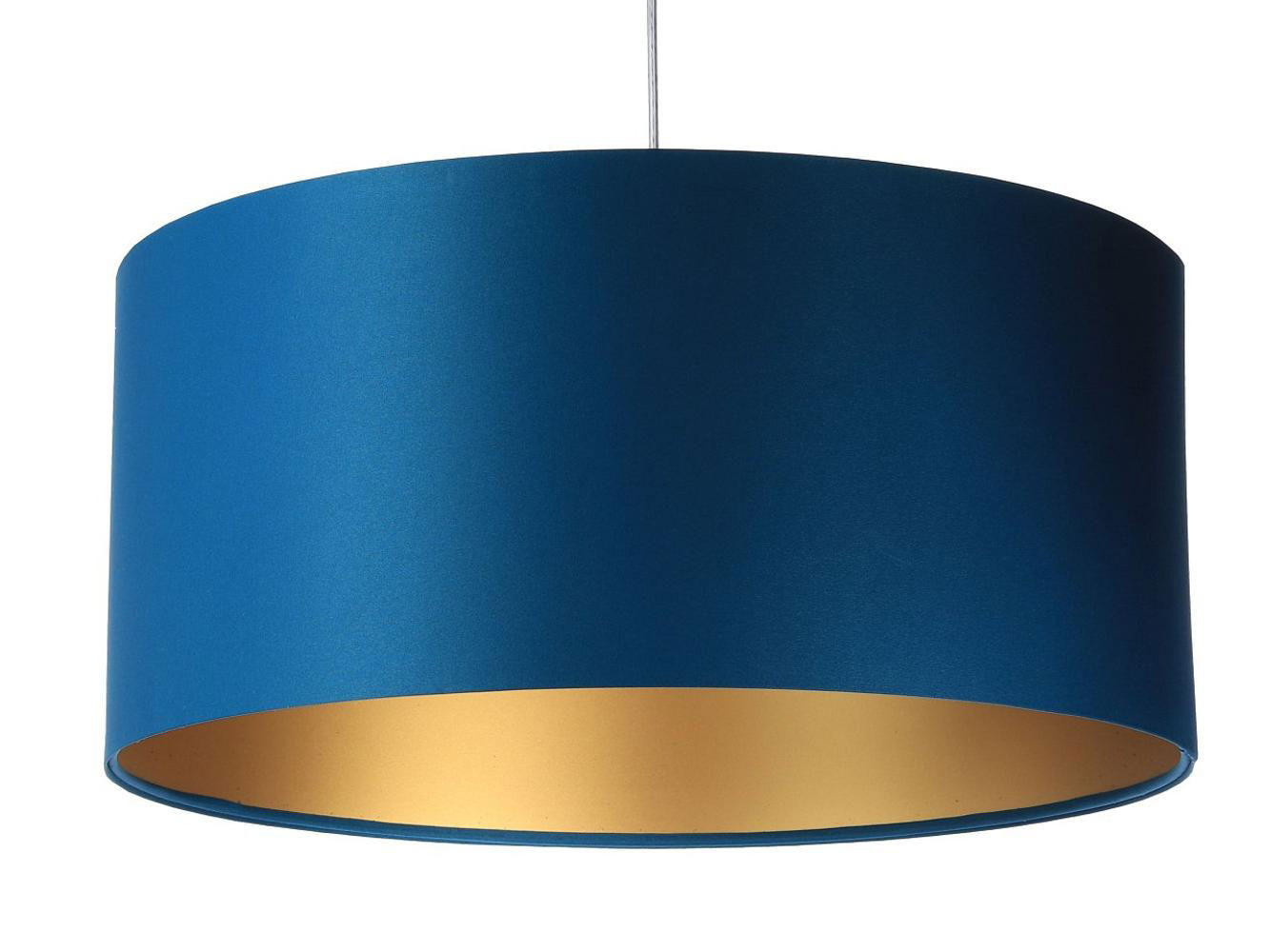 HÄNGELEUCHTE Gold 60/30 cm - Türkis/Goldfarben, Kunststoff (60/1.1/30cm) - ONZENO
