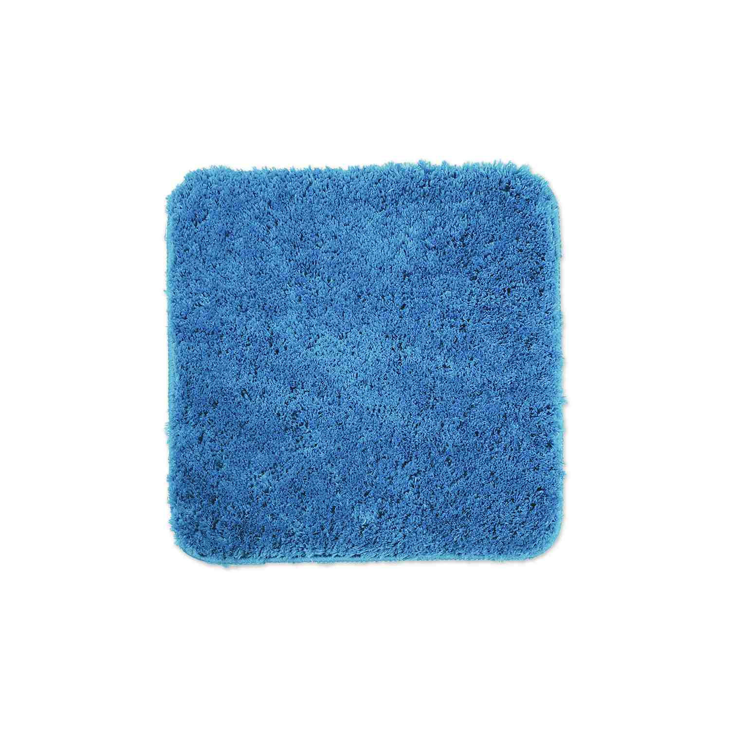 BADEMATTE Florenz - Hellblau, Textil (45/45cm) - WohnDirect