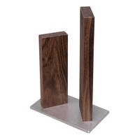 MAGNET-MESSERBLOCK Stonehenge Klein, Walnuss, STH-4.1 - Braun, Metall (23/13/34cm) - Kai Messer