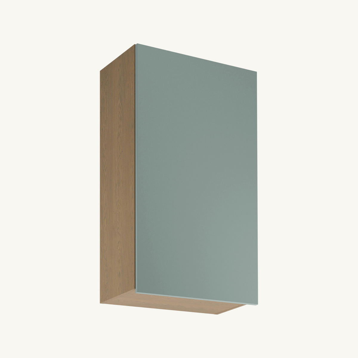 KÜCHENZEILE 240 cm Livaro – KU-S25 – Grün / Dunkle Eiche - Schwarz/Grün, Holzwerkstoff/Metall (240/247/60cm) - hi-markt