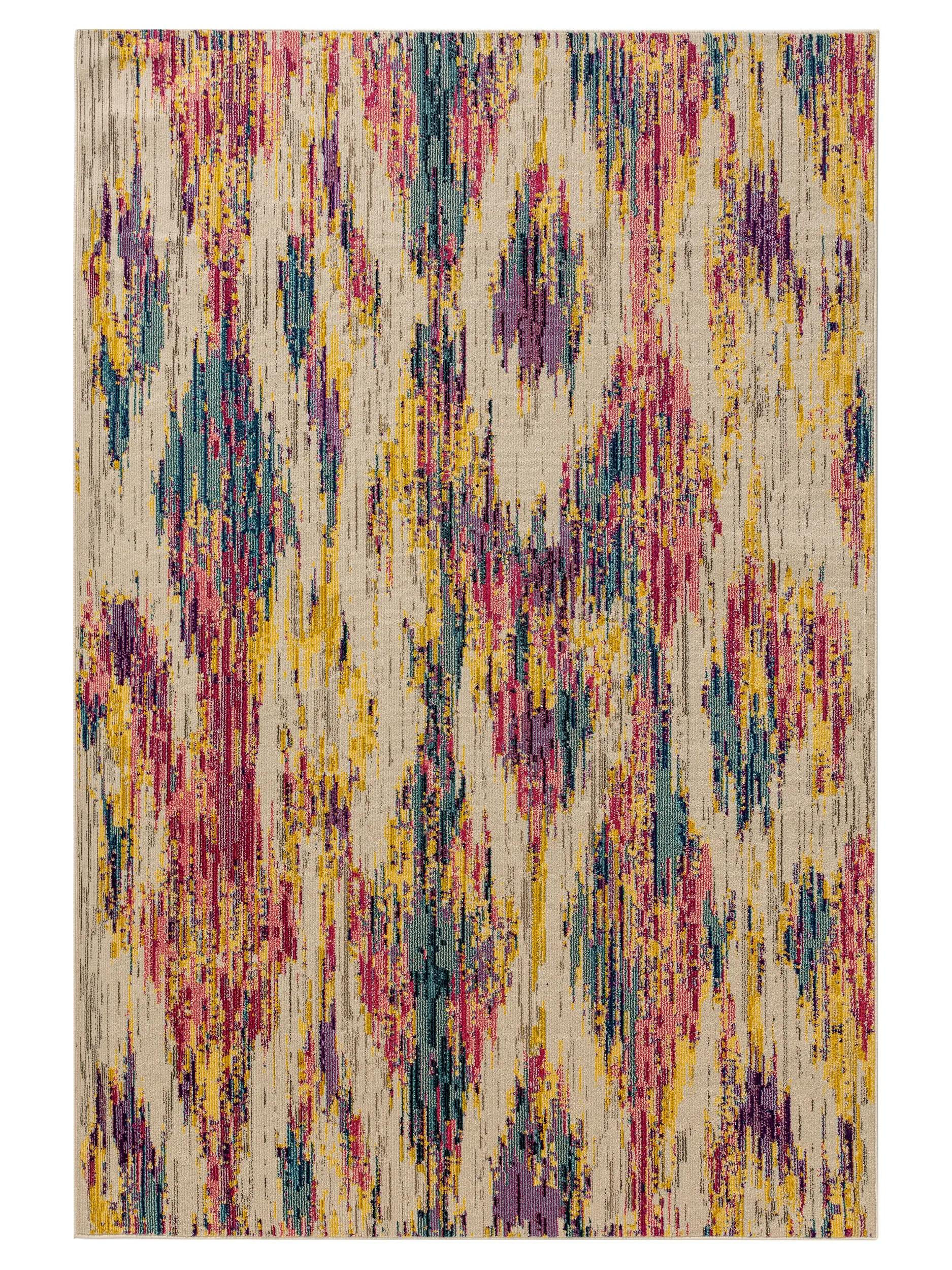 TEPPICH Casa Multicolor 140/200 cm - Multicolor, Naturmaterialien/Textil (140/200cm) - benuta