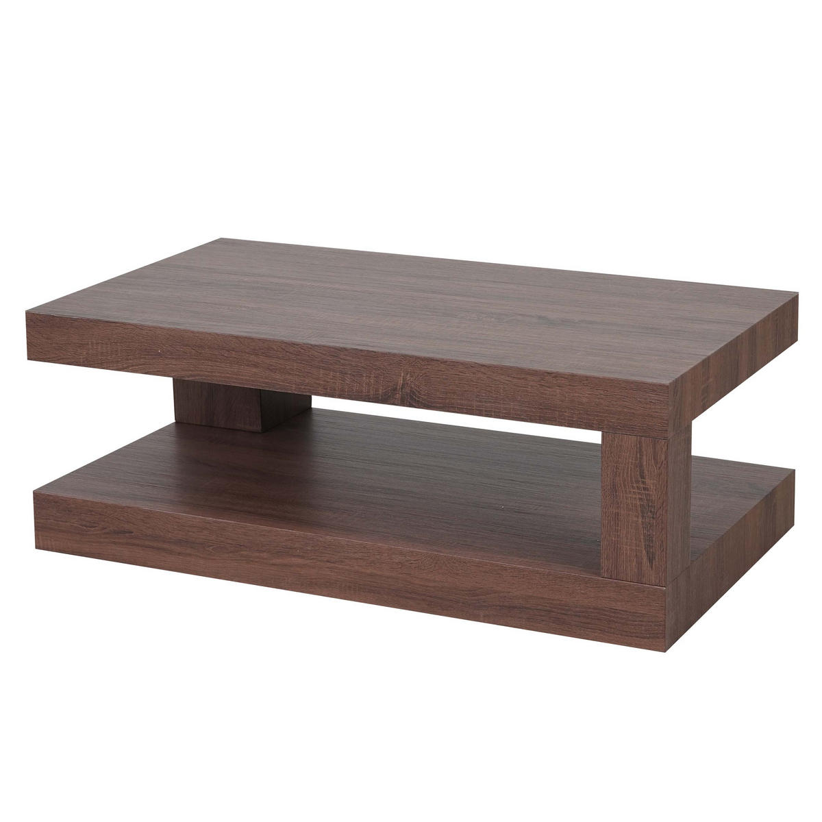 COUCHTISCH rechteck Eiche Dekor - Eichefarben, Holzwerkstoff (60/110/40cm) - MCW