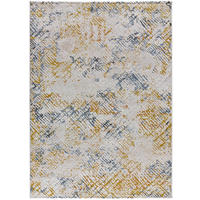 VINTAGE-TEPPICHE Beige Kilis 154/230 cm - Pastellblau/Beige, Naturmaterialien/Textil (154/230cm) - Atticgo