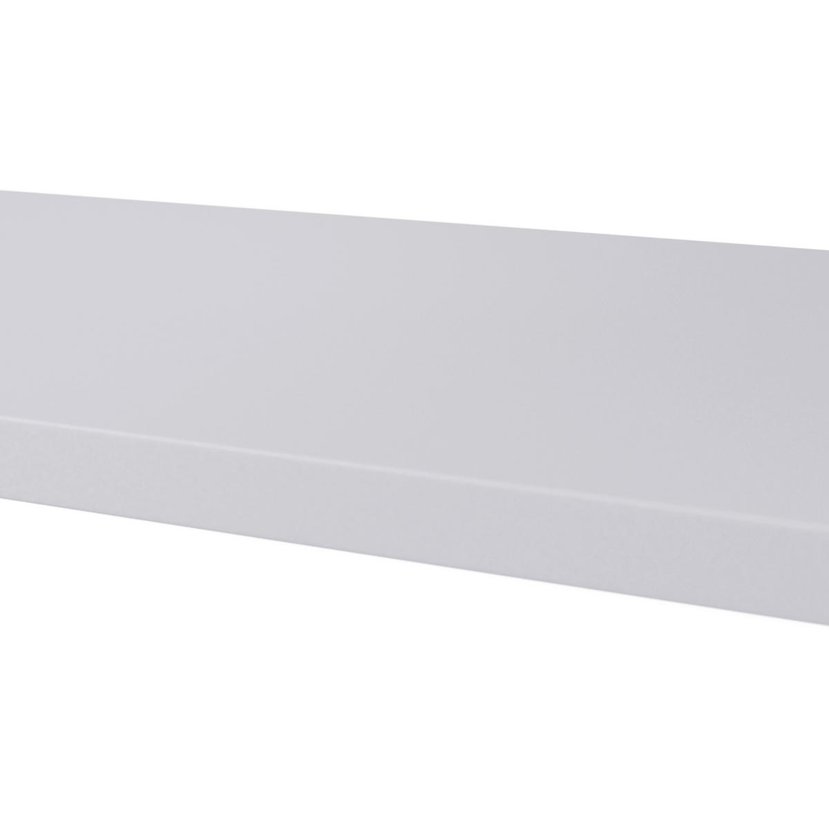 COUCHTISCH Linea Weiß MDF 110/38/50 CM - Weiß, Holzwerkstoff (50/110/38cm) - Bessagi Home