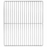 GRILLROST Silber 40/35 Cm Edelstahl - Silberfarben, Metall (35/40cm) - vidaXL