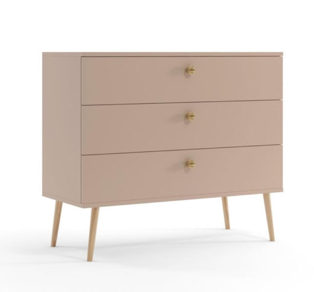 Sepro Meble Kommode Beige 100x85x41 cm