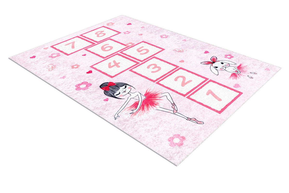 TEPPICH Junior 160/220 cm - Pink, Textil (160/220cm) - rugsX