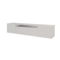 LOWBOARD ZENO-W 200x40x41 cm - Weiß - Weiß, Holzwerkstoff (200/40/41cm) - ALTDECOR