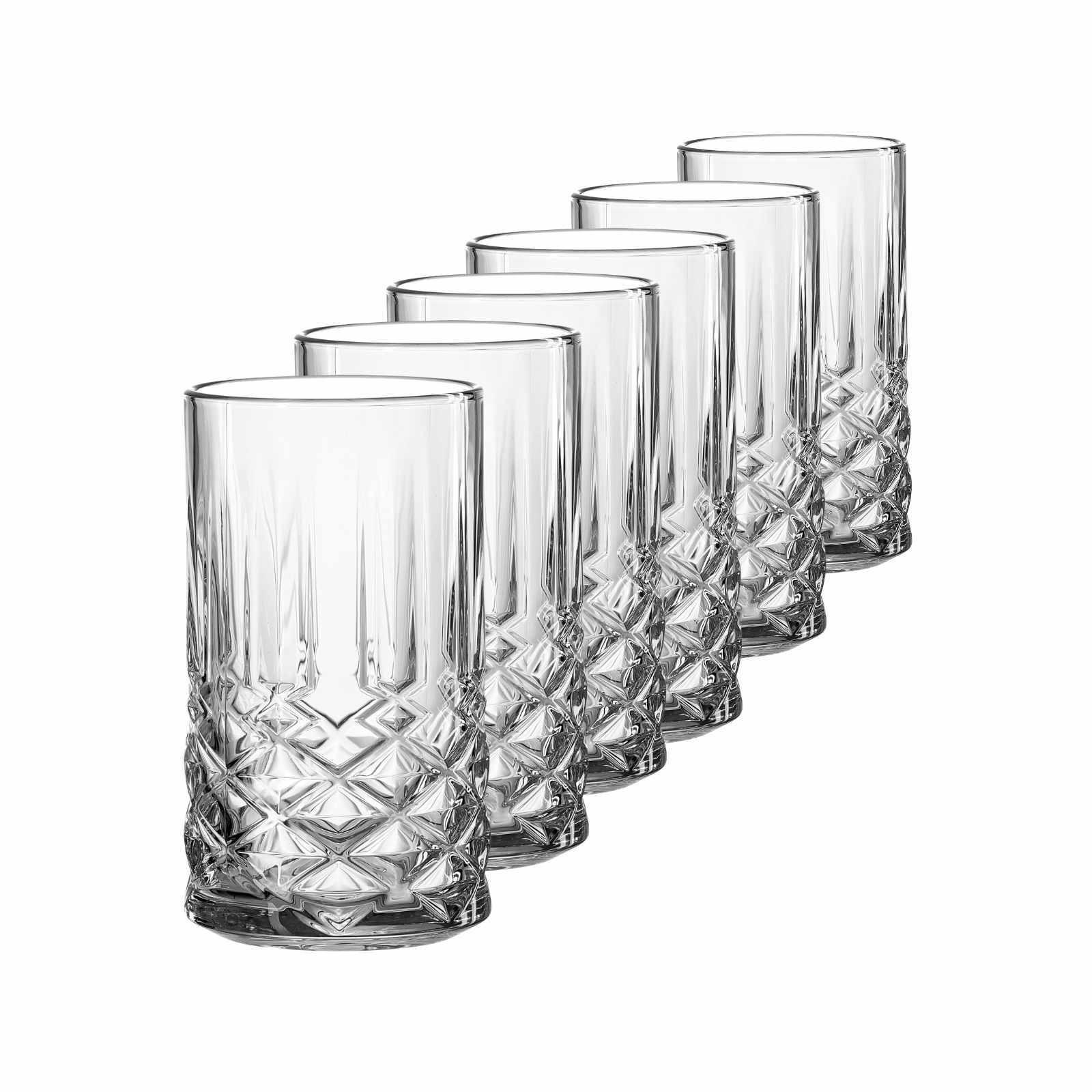 LONGDRINKGLÄSER-SET Capri transparent 360 ml 6-tlg. - Transparent, Glas (360L) - Ritzenhoff Breker
