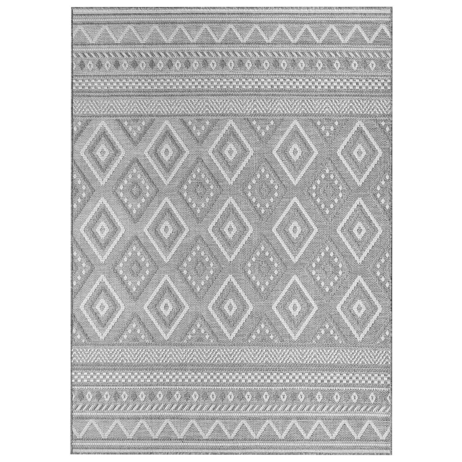 OUTDOORTEPPICH 300/400 cm Vermont 184 - Grau, Kunststoff (300/400cm) - Paco Home