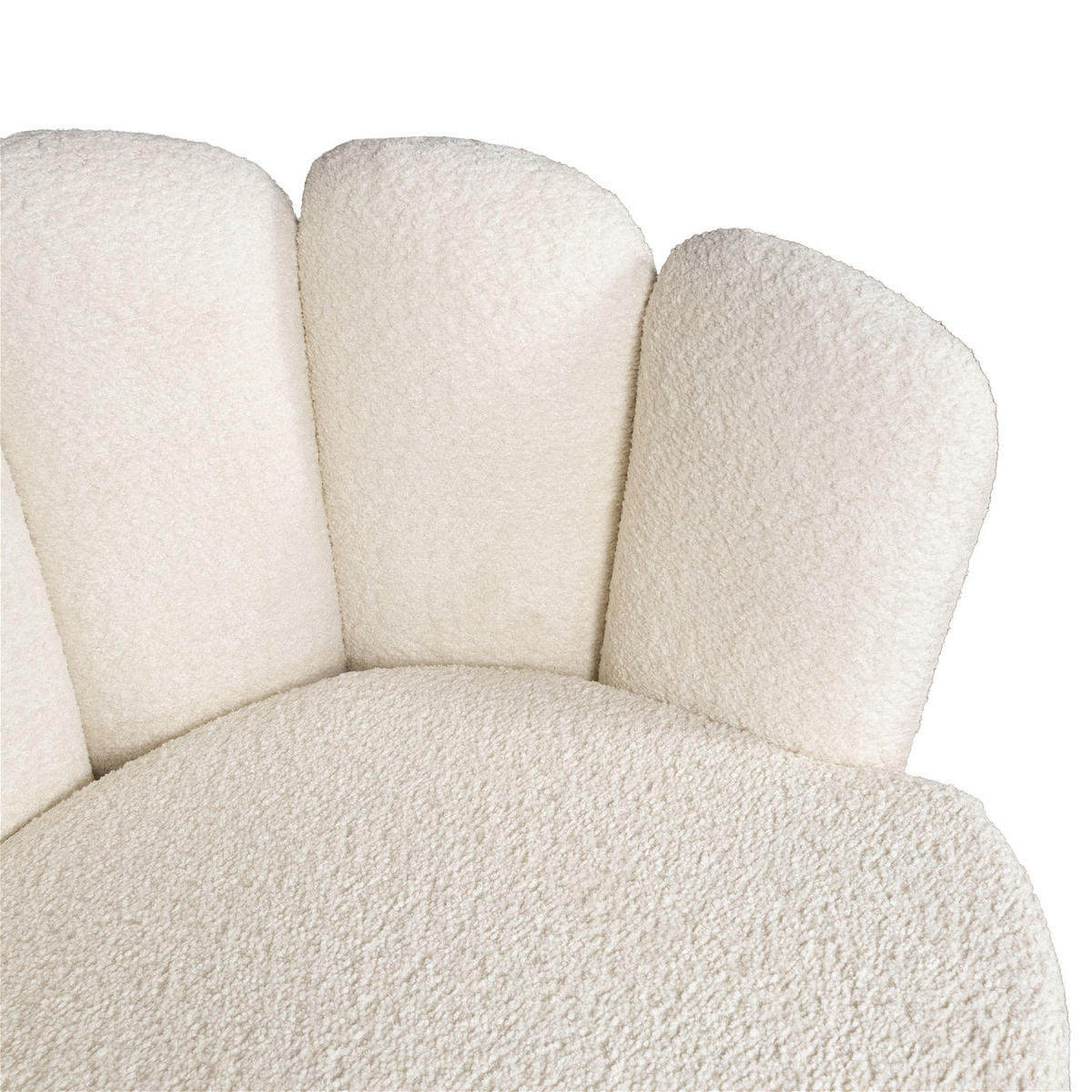 SESSEL drehbar aus Stoff, beige - Beige, Textil (76/80/76cm) - Giga Meubel