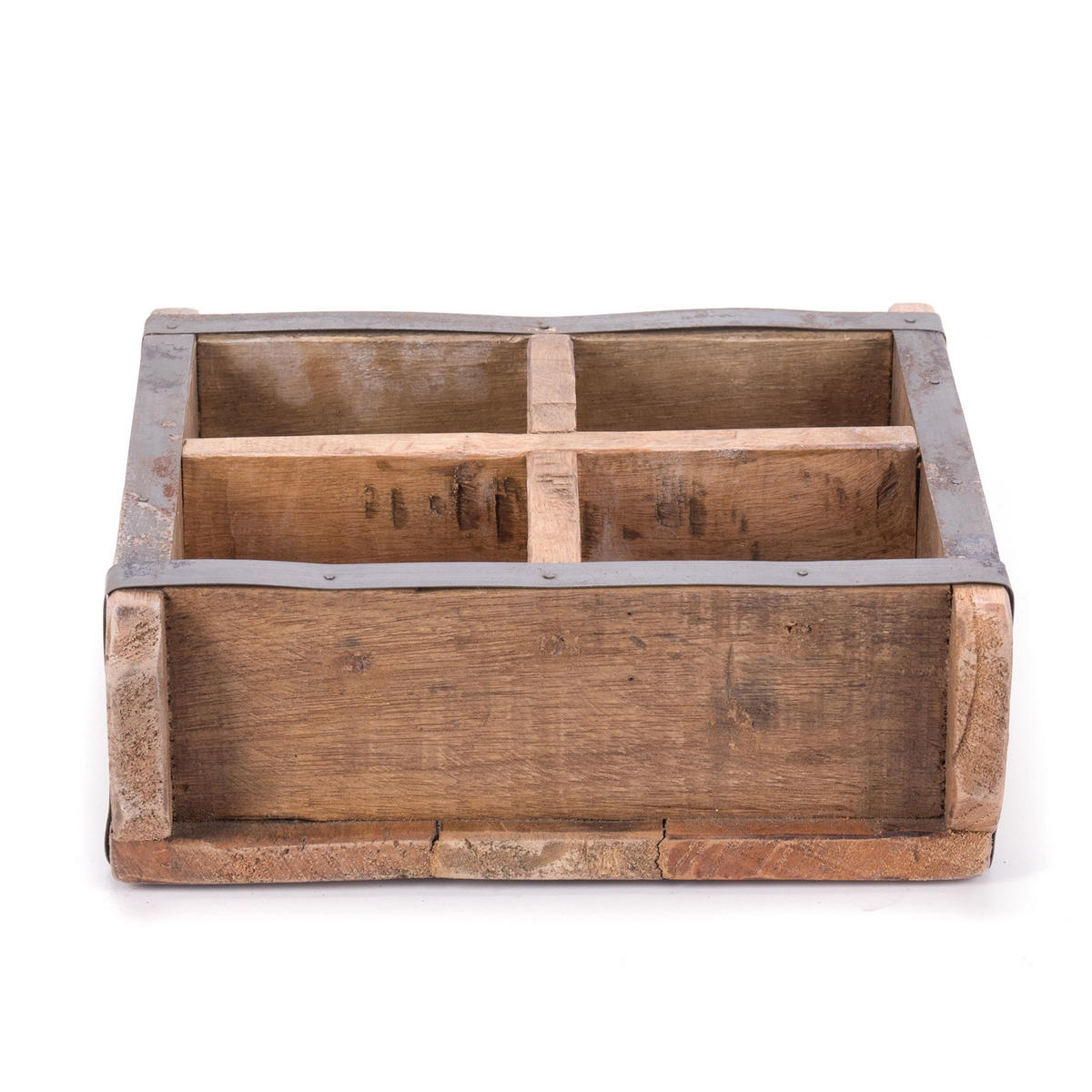 HOLZKISTE Brick Massivholz, Ziegelform - Naturfarben, Holz (9cm) - DESIGN DELIGHTS