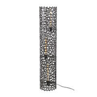 STEHLEUCHTE Weaver Schwarz 25/25/122 cm - Schwarz, Metall (25/25/122cm) - Hoyz Collection
