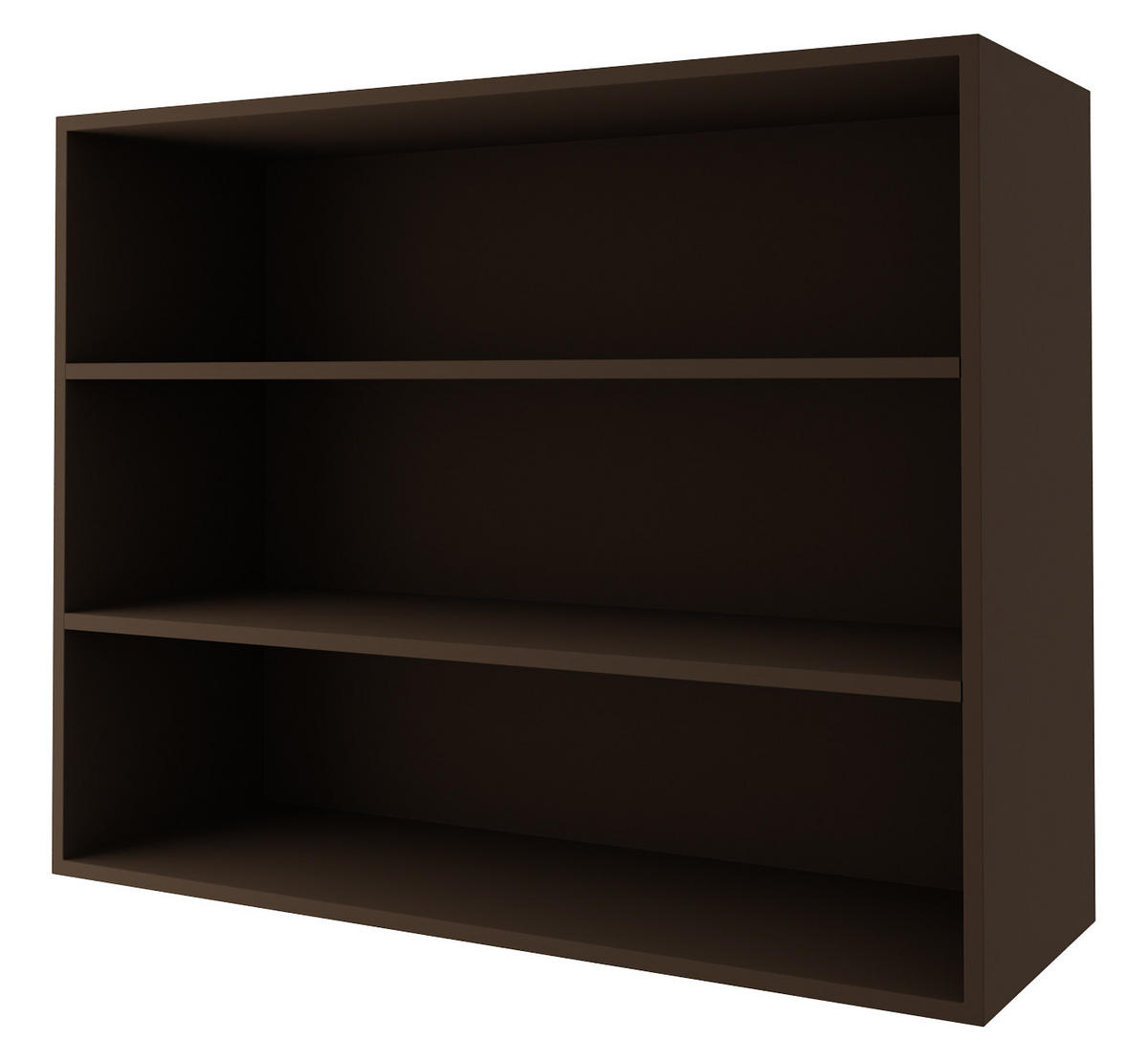 KÜCHENHÄNGESCHRANK Lamello W3/90 Schwarz Matt / Lava 90 / 32,5 / 72cm - Dunkelgrau/Schwarz, Holz/Holzwerkstoff (90/72/32.5cm) - Feldmann-Wohnen
