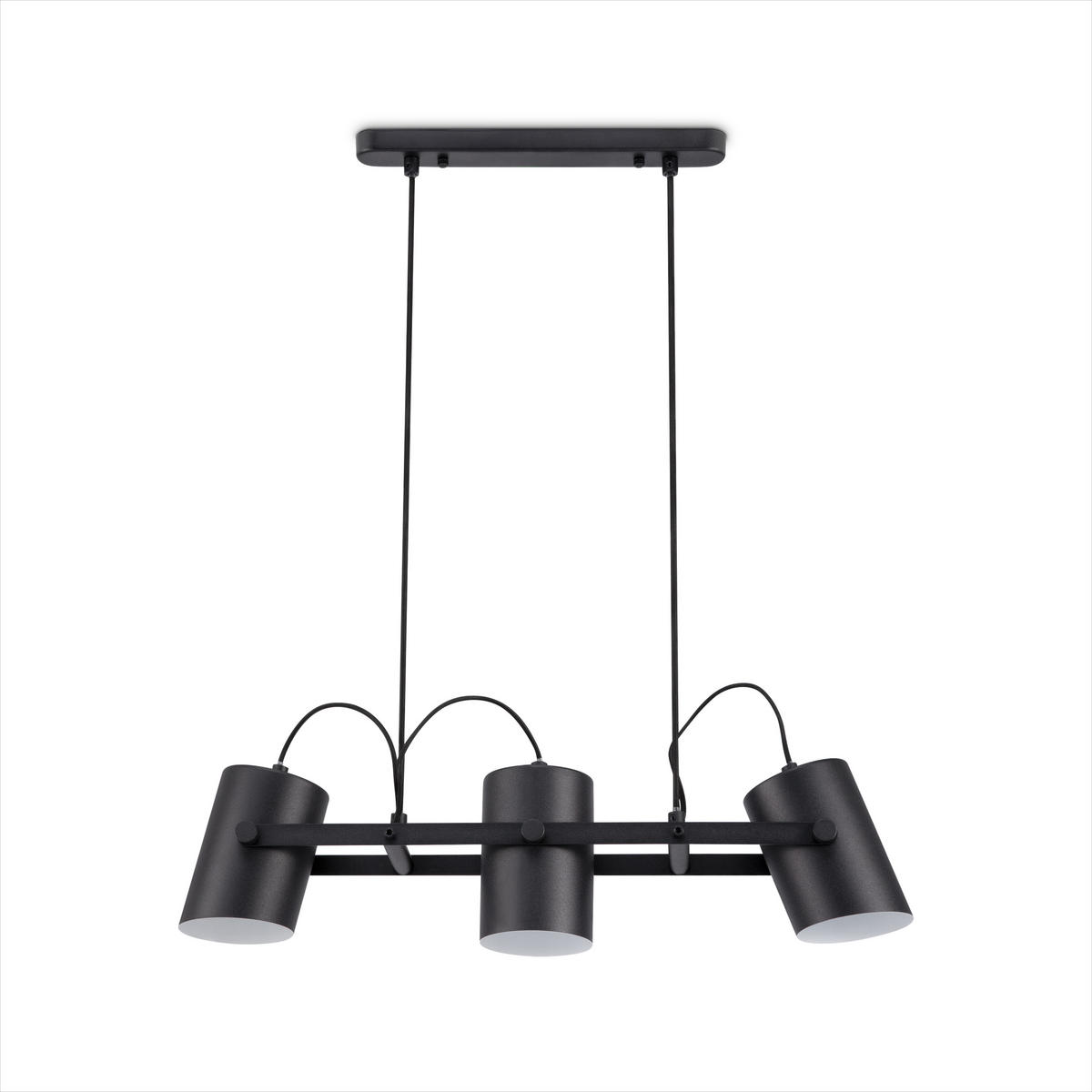 PENDELLEUCHTE Karl - Schwarz, Metall (67.2/13/20.7cm) - Paco Home