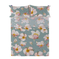 OBERBETTLAKEN spring blossom 160x270 cm mehrfarbig - Multicolor, Textil (160/270cm) - Happy Friday