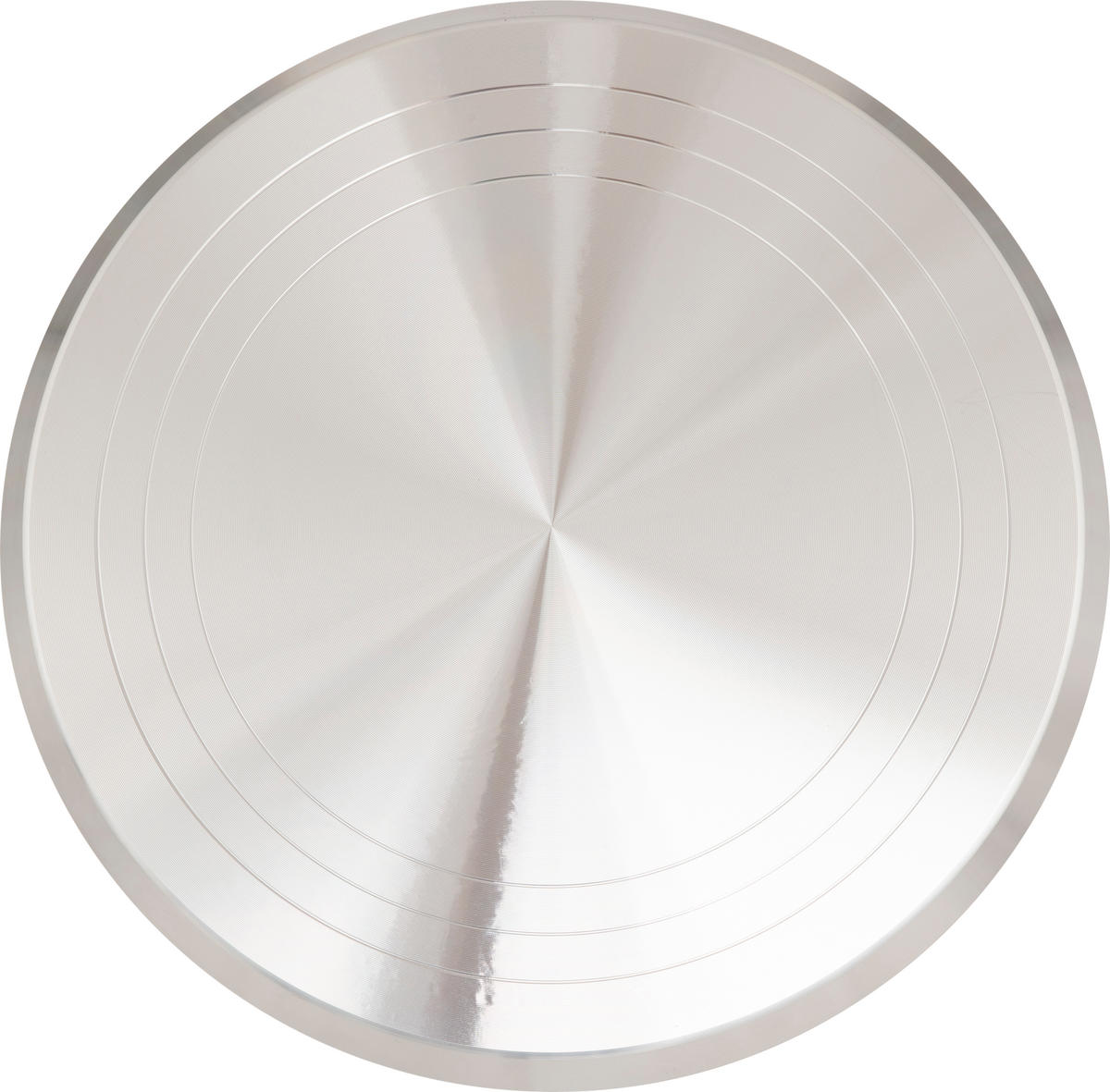 TORTENSTÄNDER Easy Silbern 31/31/11,7 cm - Silberfarben, Metall (31/11.7cm) - Secret de Gourmet
