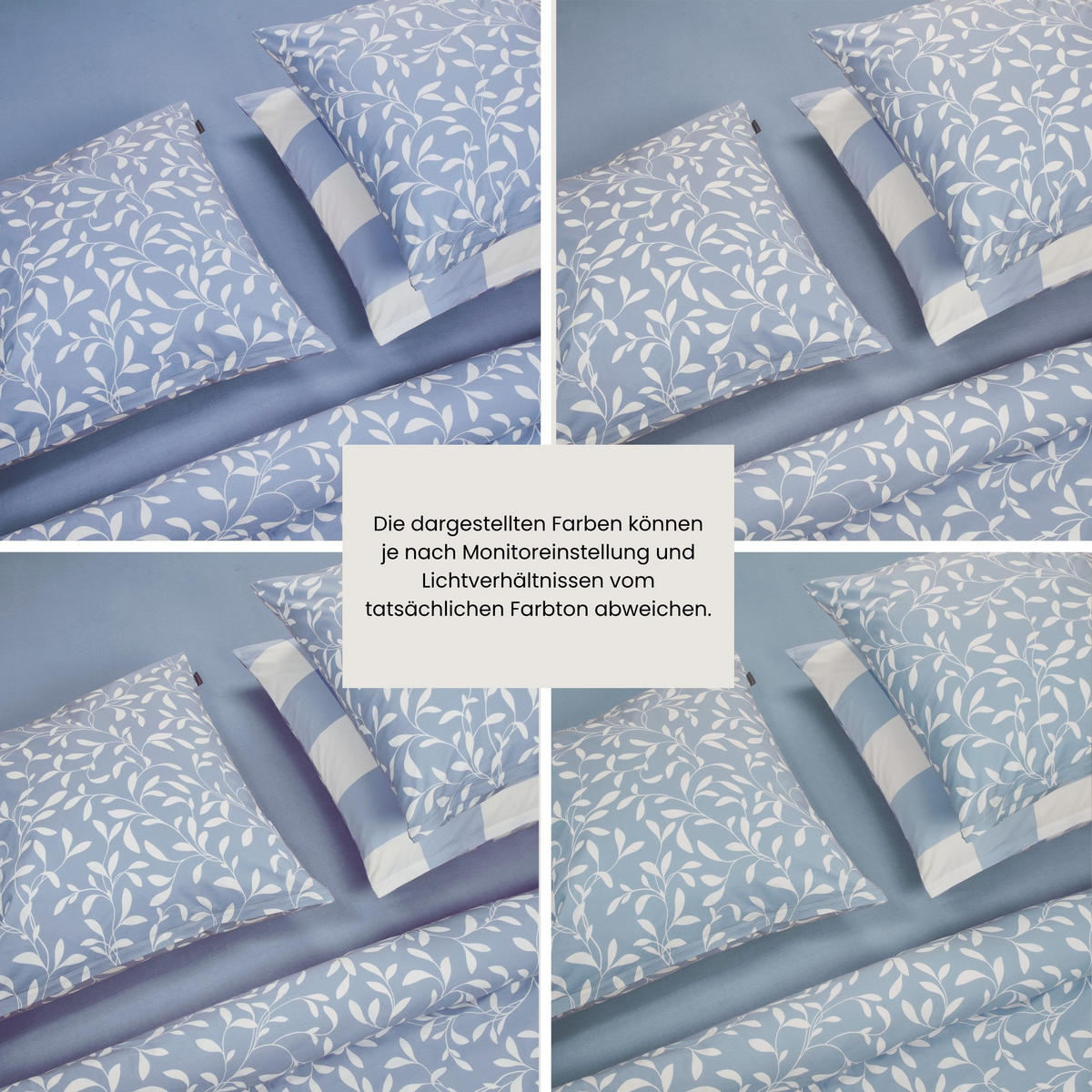 BETTWÄSCHESET Melvin - Renforcé - 2-teilig - 135 x 200 cm - Hellblau - Hellblau, Textil (135/200cm) - SCHIESSER
