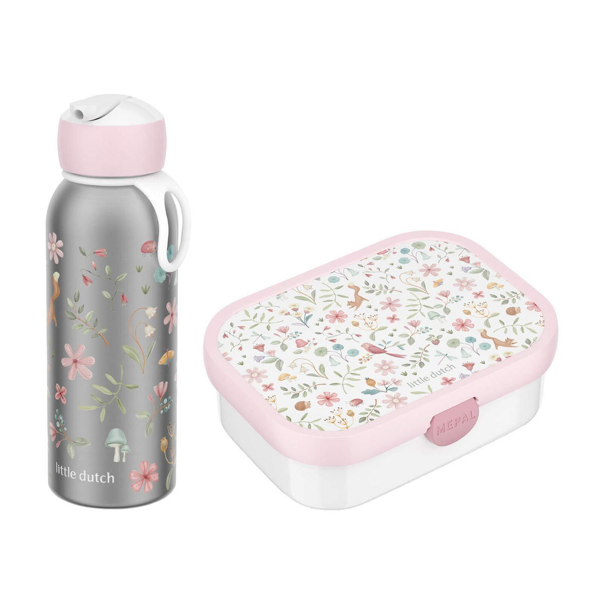 LUNCHSET MIT THERMOFLASCHE Campus Fairy Wonders 2er Set - Weiß/Rosa, Kunststoff (1/1/1cm) - Mepal